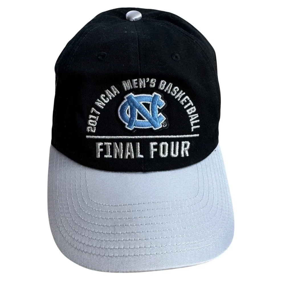 Jordan North Carolina Tar Heels 2017 NCAA National Champions‎ Hat Snapback Black